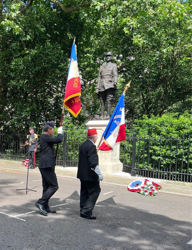 84ème Anniversaire de l'Appel du général de Gaulle à Londres